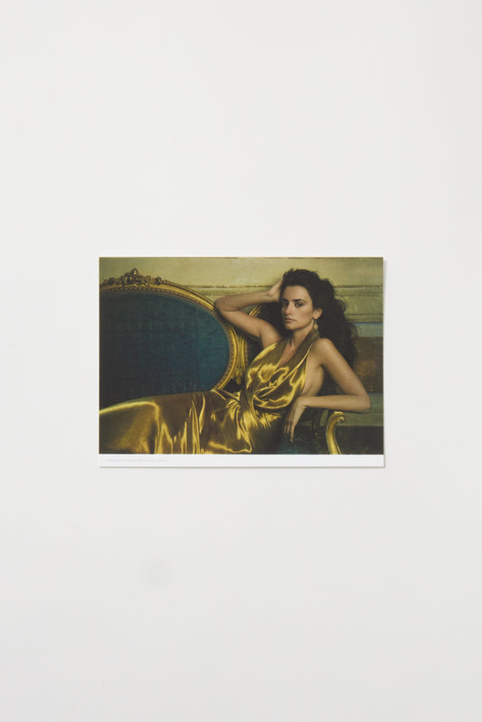 Postal pequeña Penélope Cruz Madrid © Annie Leibovitz