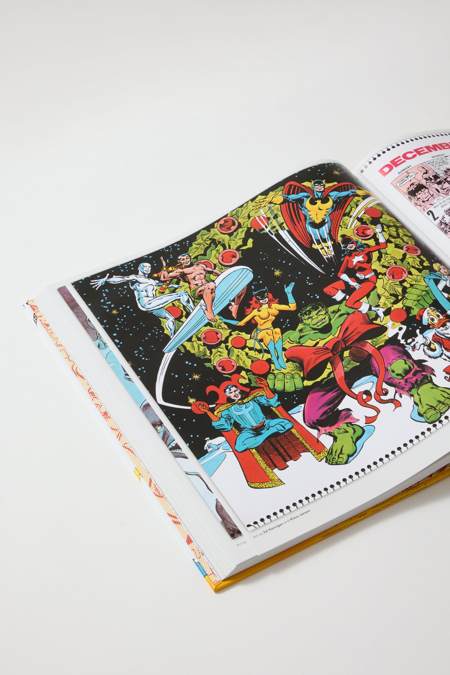 Mighty Marvel Calendar Book