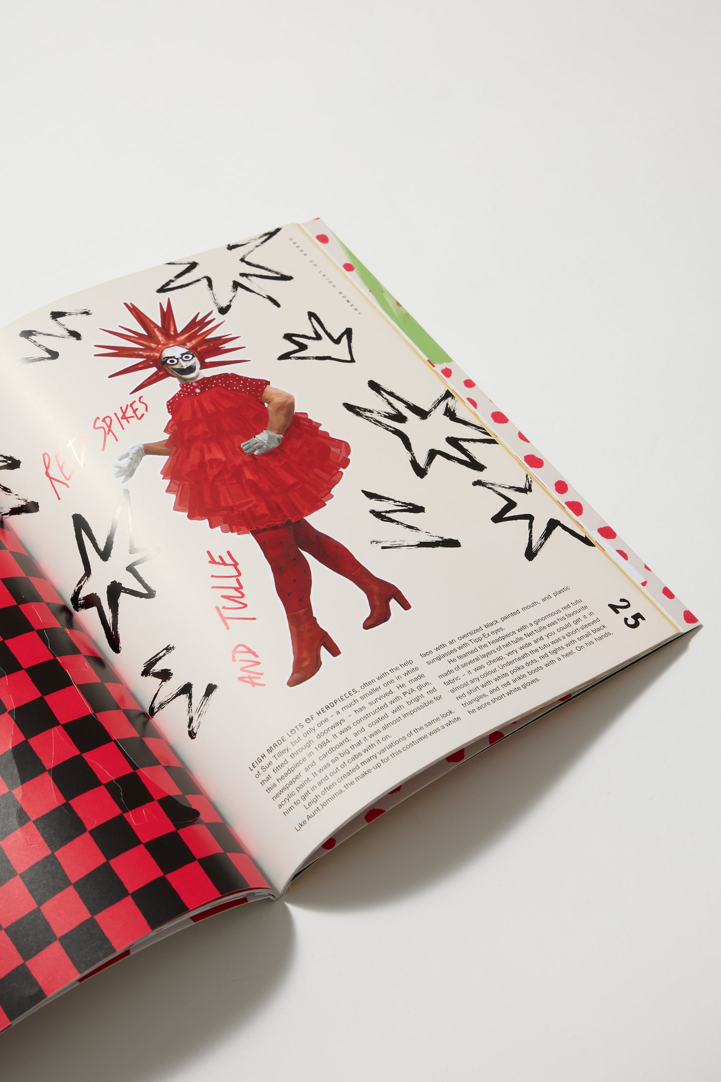 Dress Up Leigh Bowery: A paper doll book featuring iconic looks from the legendary artist