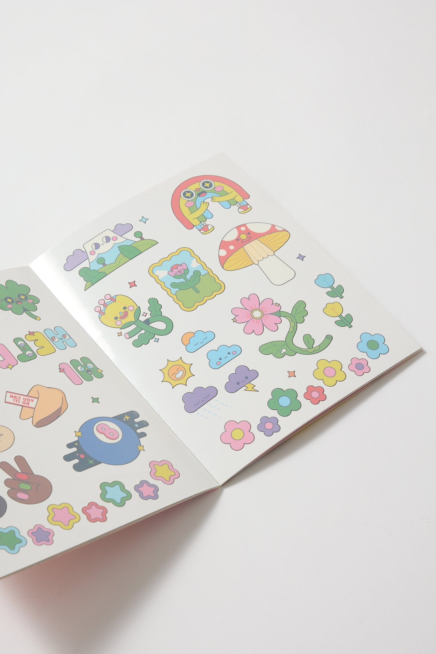 Hello Kawaii!: A book of super cute temporary tattoos