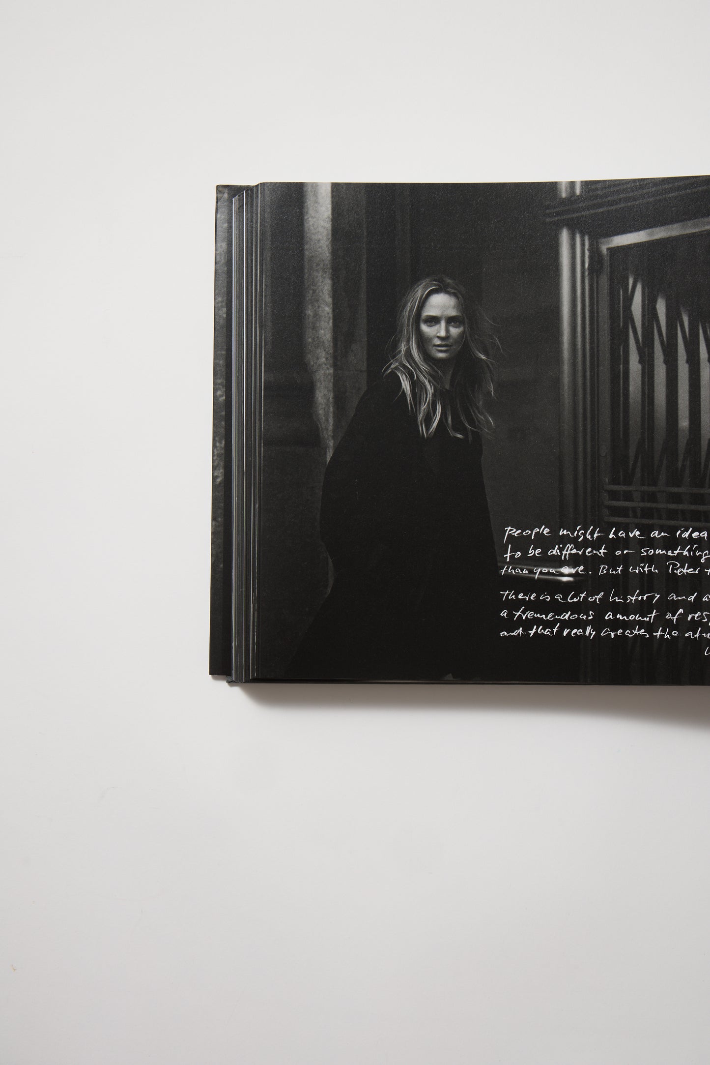 Peter Lindbergh. Shadows on the Wall