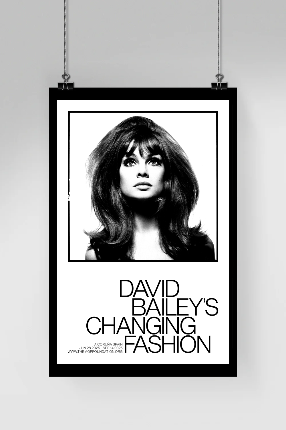 Design Print: Jean Shrimpton 1965  © David Bailey